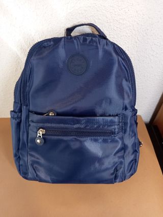 Mochila Oxford Azul Marino Unisex