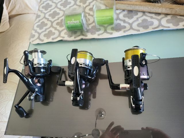 Equipo completo de carpfishing.