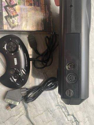 Sega Mega Drive swichless usbc con 1 juegos mando