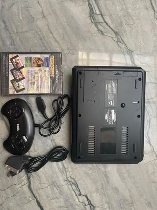 Sega Mega Drive swichless usbc con 1 juegos mando