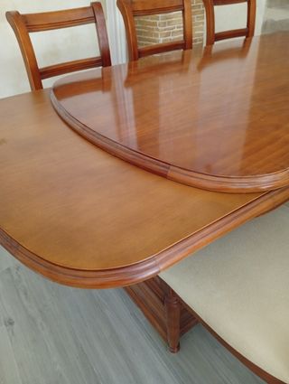 Mesa Comedor Madera - 6 Sillas