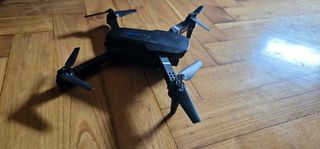 Dron plegable negro