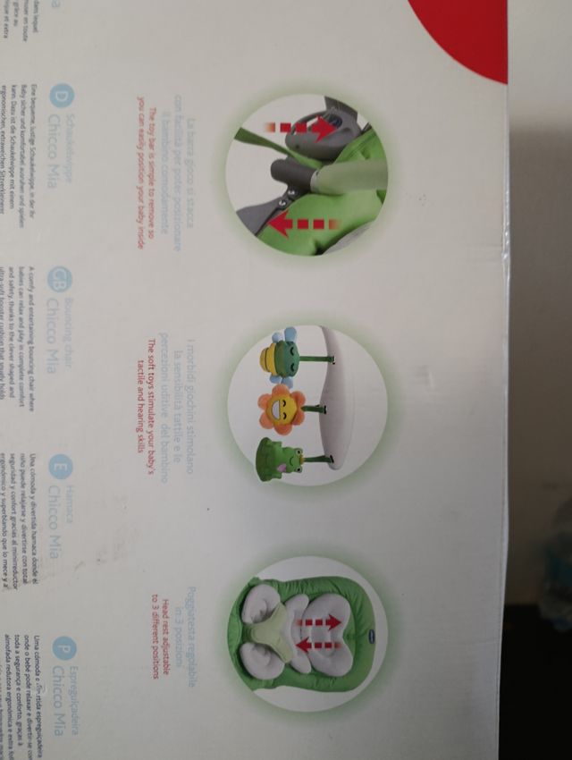 Sdraietta Chicco -Lettino neonato