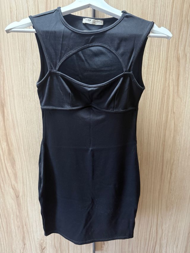 Vestido negro Pull&Bear