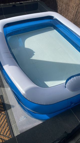 SET Piscina hinchable, bomba depuradora y cloro