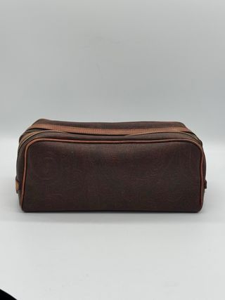 Borsa da toilette Etro Brown
