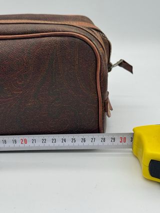 Borsa da toilette Etro Brown