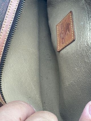 Borsa da toilette Etro Brown