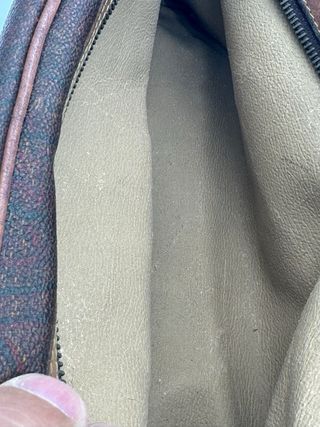 Borsa da toilette Etro Brown