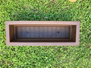 2 jardineres efecte Corten