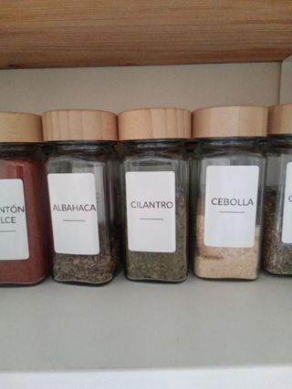 Especiero cristal 6 botes