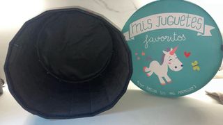 Baúl infantil unicornio 39x38cm