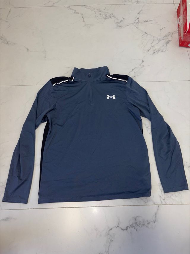 Felpa da uomo Under Armour - Blu/Nero