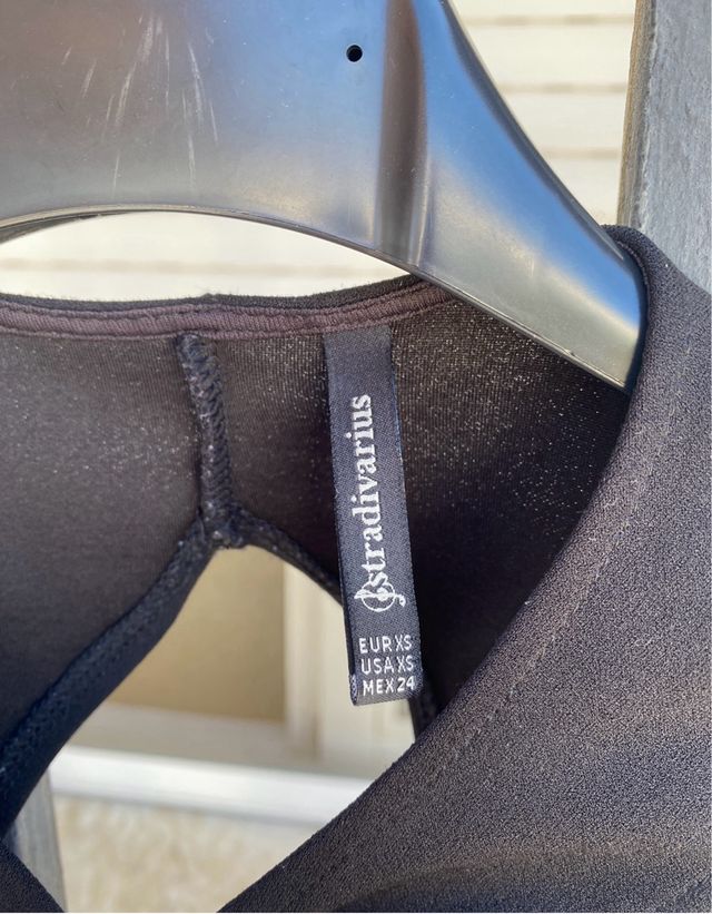 Body negro Stradivarius