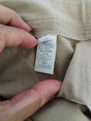 Pantaloni Stefanel beige