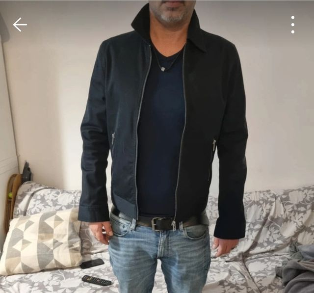 Giubbotto H&M nero tg.M