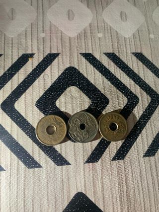 3 Monedas españolas antiguas