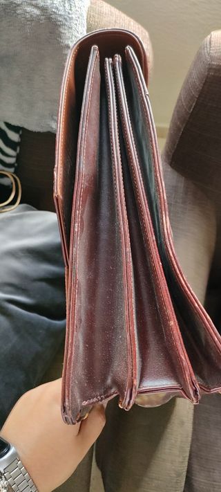 Maletín Piel Marrón