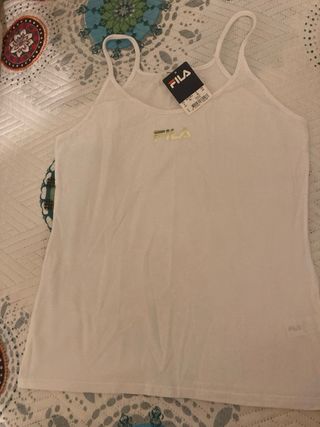 Canottiera Fila bianca taglia xl m assino fino 48