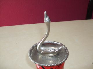 Joyero cisne plata - para anillos