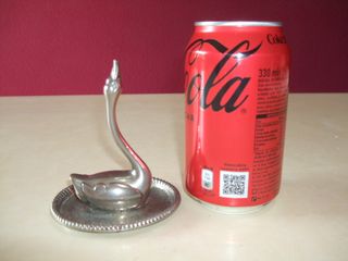 Joyero cisne plata - para anillos