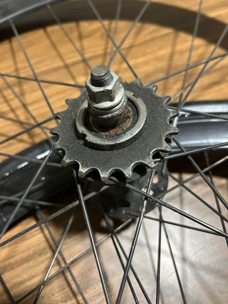 Cuadro y ruedas fixie