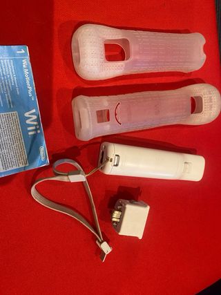 Wii Motion Plus + fundas