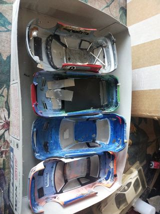 3 Carrocerías Rally: Subaru, 206 1/24