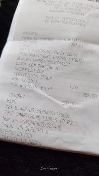 Vivo V21 5G - Smartphone nero