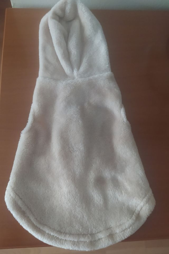 Chaqueta beige perro pequeño