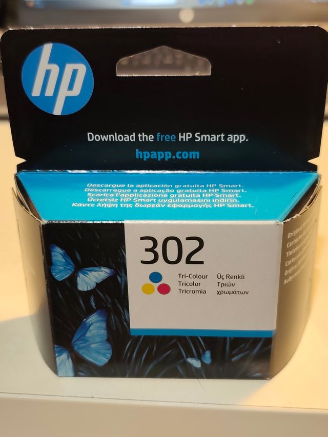 HP 302 Tri-color - Cartucho tinta original
