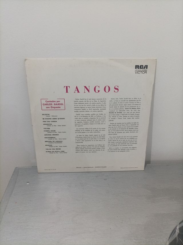 LP Carlos Gardel - Tangos