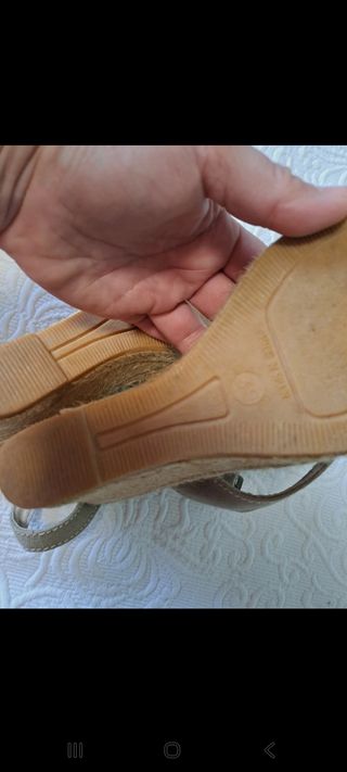 Espadrilles beige talla 39