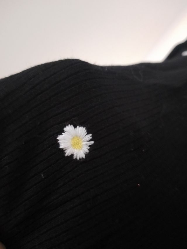 Suéter-abierto con botones delanteros, negro