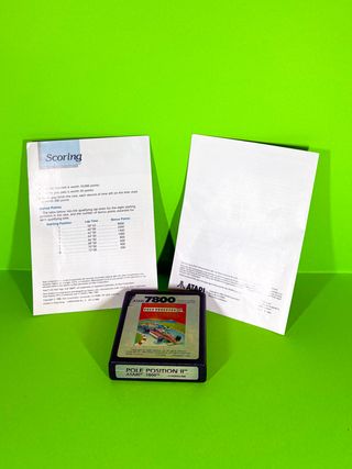 Atari 7800 Pole Position II - Cartuccia