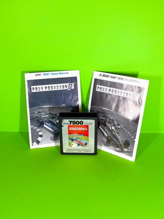 Atari 7800 Pole Position II - Cartuccia