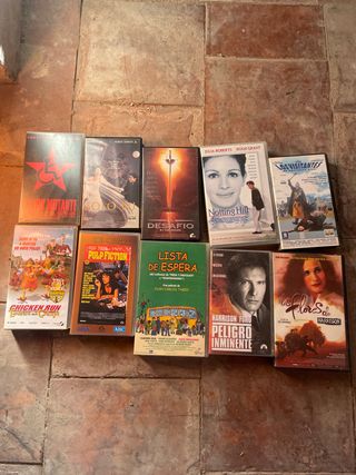 Lote 10 VHS: Cine variado