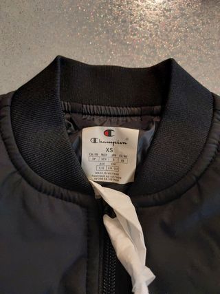 Champion Bomber Nero Bimbi 5/6 Anni Nuovo