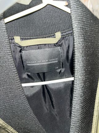 Nueva!Chaqueta diésel black label bomber  talla 38