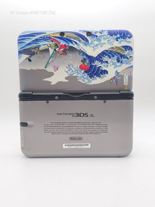 Nintendo 3DS XL - a tema Hokusai Zelda 32gb