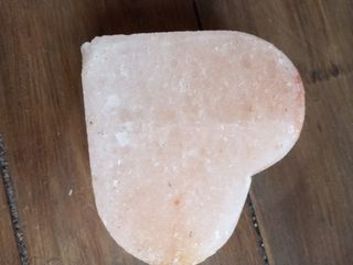 Portacandela Cuore Sale Rosa