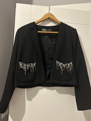 Blazer Zara negro XS - Torera