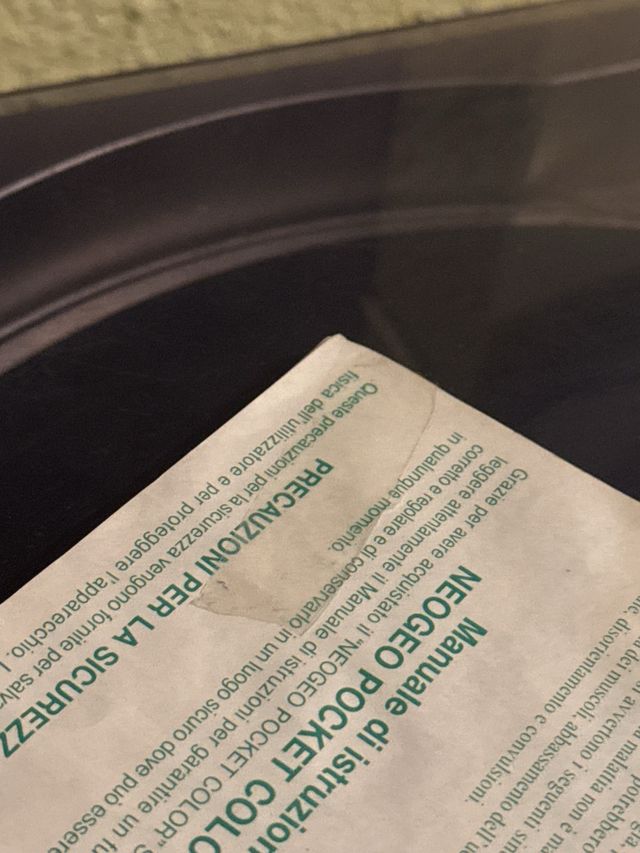 Manual NeoGeo Pocket Color: ITA/PT