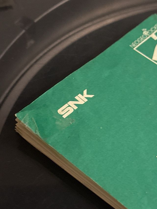 Manual NeoGeo Pocket Color: ITA/PT