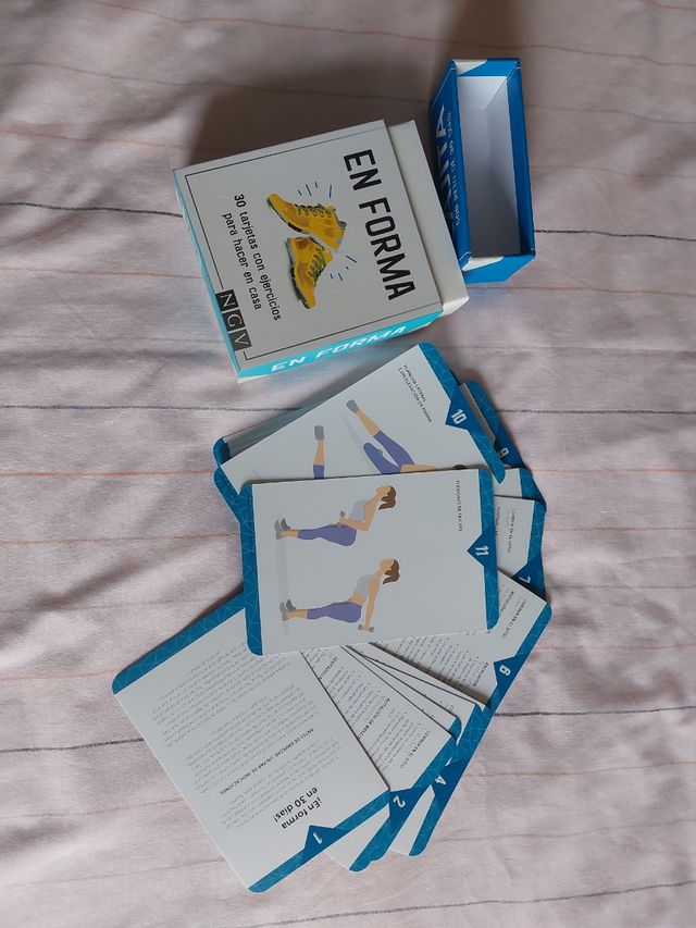 CAJITA EN FORMA EJERCICIOS PARA CASA