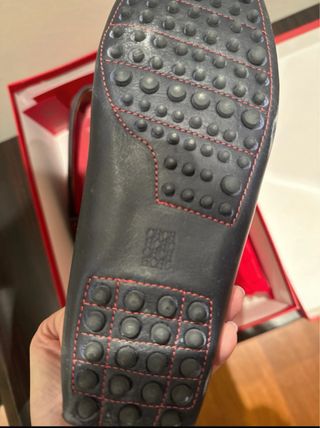 Mocasines Carolina Herrera - negros y rojos