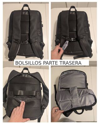 Mochila Homiee 40L - Negra, Impermeable