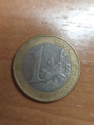 Moneda 1€ Austria Mozart 2002