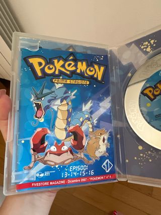 DVD Pokémon - Prima Stagione Episodi 13 14 15 16