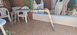 Escalera aluminio 4x3 - 3.3m